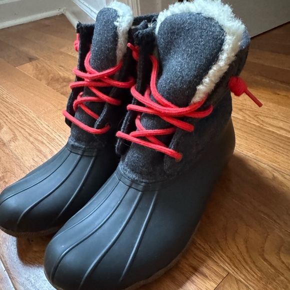 Women's Sperry® for J.Crew Shearwater flannel boots - Picture 4 of 7